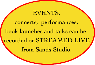 EVENTS,
concerts,  performances,
book launches an